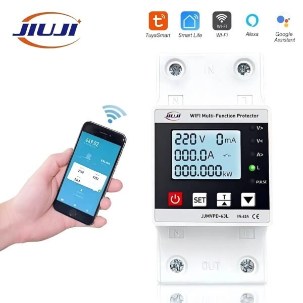 JJMVPD-63LW Wifi Smart Voltage Protector