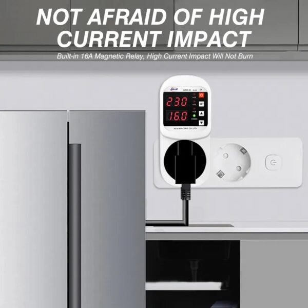 JJSV-16 Voltage Current Protector Socket - 图片 4
