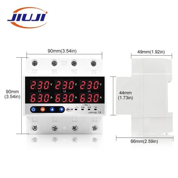 JJTP2-63V Three Phase Voltage Protector - 图片 5