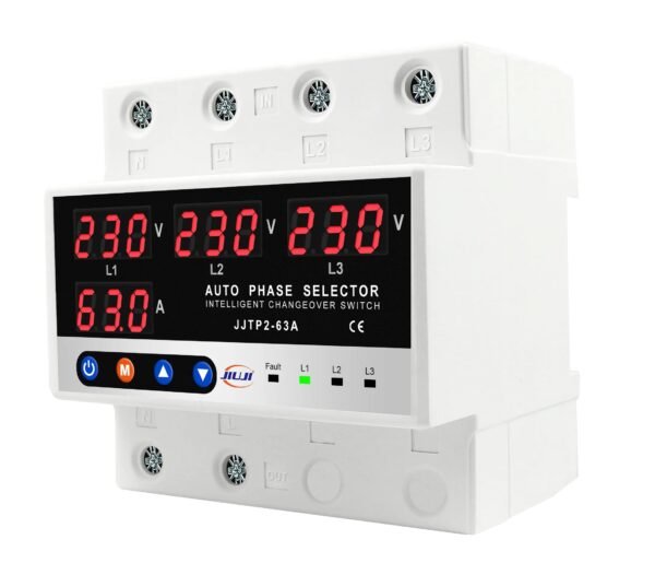JJTP2-63A Three Phase Voltage Current Protetor - 图片 3