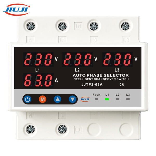 JJTP2-63A Three Phase Voltage Current Protetor