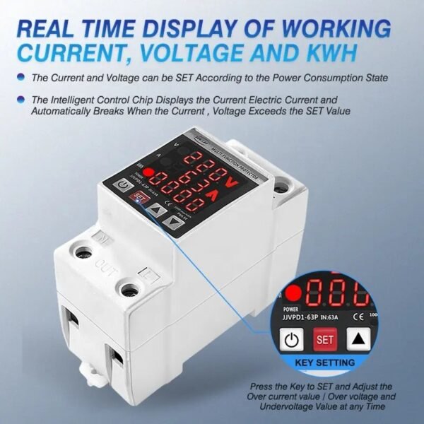 JJVPD1-63P Voltage Current Leakage Protector - 图片 3