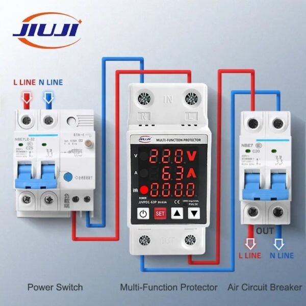 JJVPD1-63P Voltage Current Leakage Protector - 图片 4