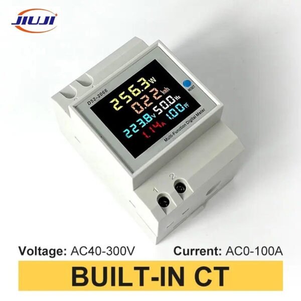 D52-2066 6IN1 VOLT AMP KWH Frequency Meter - 图片 2