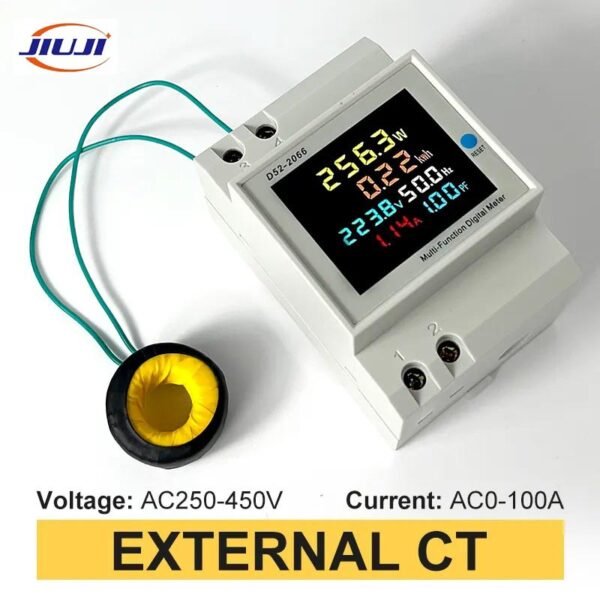 D52-2066 6IN1 VOLT AMP KWH Frequency Meter - 图片 3