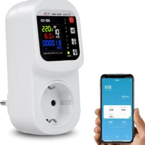 Smart Voltage, Current & Leakage Protection Socket